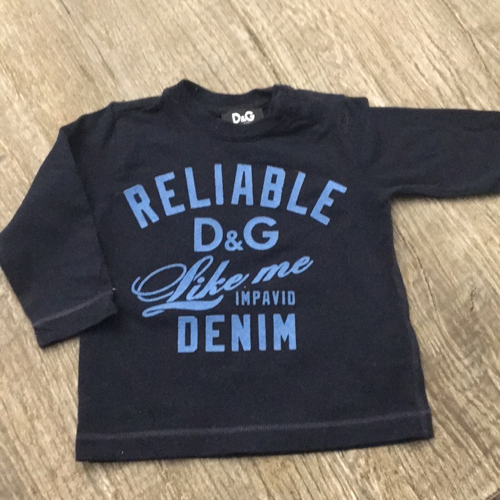 D&G  long sleeve Tee